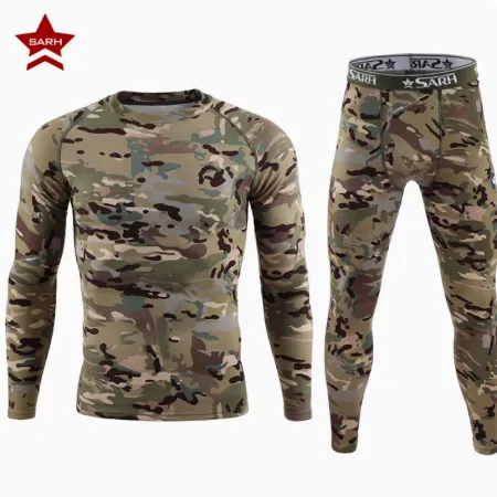 New outdoor cold-proof and warm sports underwear set for men, thickened warm underwear set for skiing and cycling in De Rong New outdoor cold-proof and warm sports underwear set for men, thickened warm underwear set for skiing and cycling in De Rong